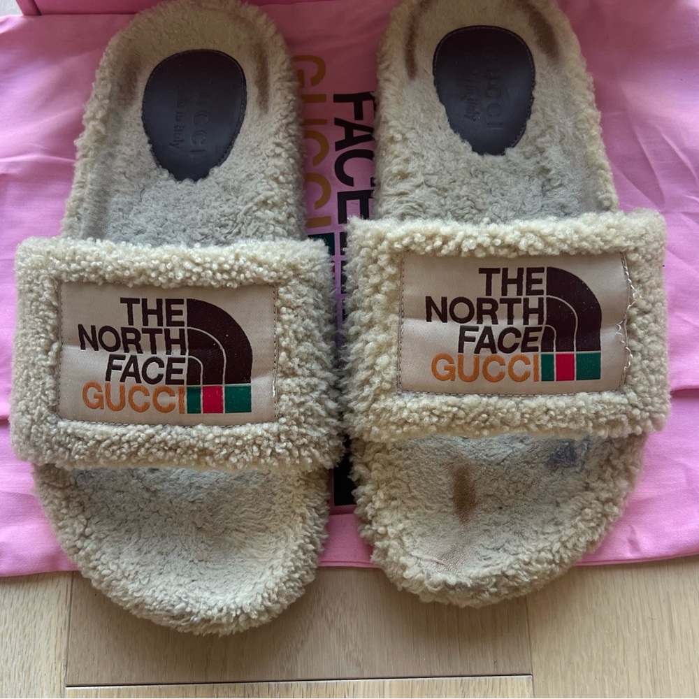 The North Face x Gucci Slides